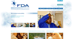 Desktop Screenshot of fdalab.co.za